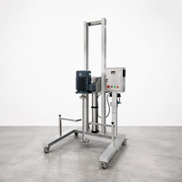 Mélangeur Granulateur à Cisaillement Élevé LIENM, Agitateur à Air pour Fabrication de Savon Liquide, Petite Ligne de Production en SUS304 pour Produits Chimiques