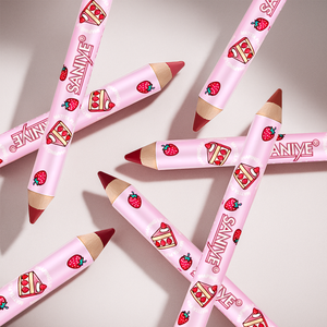 <span class=keywords><strong>Crayon</strong></span> à lèvres épais à haute pigmentation, fini mat minéral naturel, longue tenue, lissant, certifié CE - Product Image 3