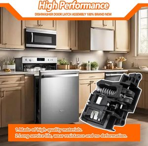 Conjunto <span class=keywords><strong>de</strong></span> Cierre <span class=keywords><strong>de</strong></span> Puerta para <span class=keywords><strong>Lavavajillas</strong></span> W11412299 Compatible con <span class=keywords><strong>Lavavajillas</strong></span> <span class=keywords><strong>Whirlpool</strong></span>, Reemplazo Chino para W11091934 - Product Image 6