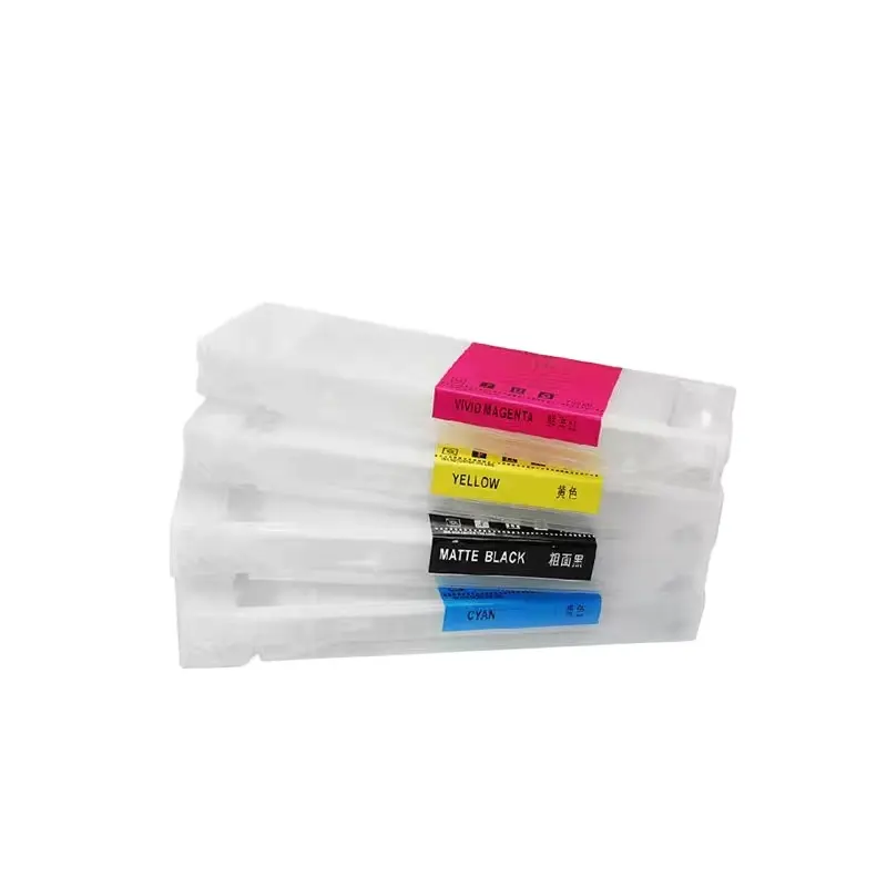 Gloednieuwe Epson 7910 9910 11880 Aangesloten Cartridge Inkttank Voor UV Flatbed Printer Inkttank