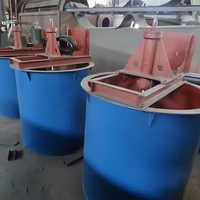 Cuve de mélange minier à agitation pour minerais, modèle 1100 1500, pour boues d'or, de cuivre et de fer, avec moteur haute efficacité