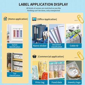 공장 제작 블랙 다이노 의류 태그 건 와이파이 프린터 가정용 - Product Image 2