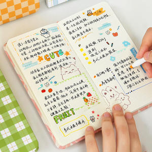 Cuaderno Pequeño con Páginas Cuadrículadas de la Serie Colorful Life, Agenda Semanal, Regalo - Product Image 2