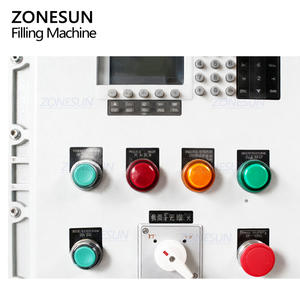 Machine de remplissage et de bouchage automatique ZONESUN ZS-GTW1D pour barils en plastique anti-explosion, revêtement en latex, peinture, pâte, pesage - Product Image 2