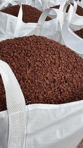 Sustrato de Piedra Basáltica Filtrada Natural al por Mayor de Fábrica, Roca Volcánica Negra y Roja, Partículas de Lava para Paisajismo de Suculentas - Product Image 5