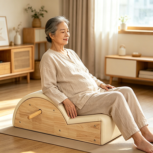 Corrector de Columna Profesional de Madera de Arce <span class=keywords><strong>para</strong></span> <span class=keywords><strong>Pilates</strong></span>, Estirador de Espalda <span class=keywords><strong>para</strong></span> la Escoliosis y Alineación de Postura <span class=keywords><strong>para</strong></span> Adolescentes, Mayores, Hogar y Estudio - Product Image 2