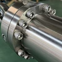 Cilindro Hidráulico de Doble Acción de Acero Inoxidable Cromado Duro de Alta Precisión Personalizado con Sellos Hallite/NOK, 3000 mm Máx.
