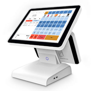 El precio más barato Intel Pos Terminal Pantalla dual POS Caja registradora 4G/WIFI/Bluetooth/NFC/Lector de tarjetas de identificación Pos <span class=keywords><strong>Cajero</strong></span> - Product Image 2