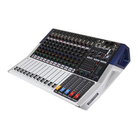 DT8 Nouveau Mixeur Audio Numérique USB 8 Canaux à Bas Prix, Amplificateur de Puissance avec Audio Max Élevé, Mixeur de Studio Métallique Maître