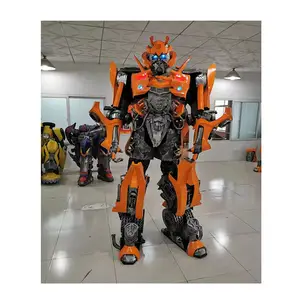 Fabriekslevering 2.7M Opvallende Optimus Prime Robot Kostuum Volwassen Cosplay Led Megatron