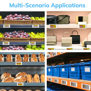 Étiquette de prix numérique ESL étanche MinewTag 2,7 pouces 4 couleurs pour les rayons de supermarché, intégration POS/ERP - Product Image 5