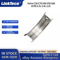 Linkteco jeu de roulements de bielle principale et de connexion pour Volvo C30 C70 S40 V50 S60 XC90 2.3L 2.4L 2.5L 1993-2013 30731544 31330661