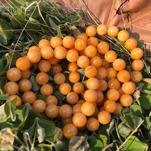 थोक प्राकृतिक क्रिस्टल रत्न बेडेड प्राकृतिक उपचार पत्थर उपहार के लिए नारंगी कैलोरी कंगन