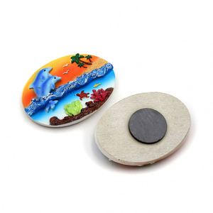 Imán de Resina 3D Personalizado para Refrigerador, Recuerdo con Logotipo Personalizado de Fábrica Profesional, Precio al por Mayor, Bajo MOQ - Product Image 1