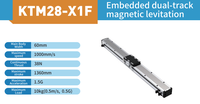 Actionneur linéaire Maglev à guidage externe KNK KTM, moteur à entraînement direct, plateau de positionnement haute vitesse et haute rigidité pour machine CNC