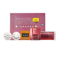 Panel de Control de Extinción de Incendios por Gas XHA FM200 de 4 Zonas con Pantalla LED, Montaje en Pared, AC90-270V, Precio de Fábrica OEM ODM, Sistema de Alarma