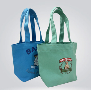 Tùy chỉnh lớn tái sử dụng trống Vải Bông Vải <span class=keywords><strong>Tote</strong></span> bãi biển túi với logo - Product Image 5