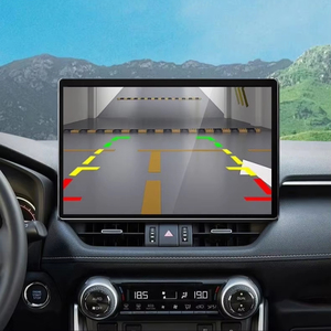 Layar Mobil <span class=keywords><strong>Android</strong></span> 14 Inci HD Layar Lebar Q5 RAM 4K LCD Nirkabel <span class=keywords><strong>WiFi</strong></span> Konektor USB Dashboard Hiburan Belakang DVR Opsional - Product Image 1