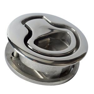 Stainless Steel Round Floor <b>Lock</b> <b>Latch</b> For Marine Boat Hardware Replacement Repair - Product Image 1