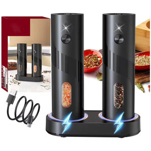 Tendances en gros : Gadgets de cuisine – Moulins à sel et à poivre rechargeables de 110 ml pour les boutiques e-commerce - Product Image 2