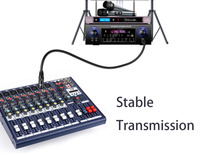 Câble de Microphone XLR vers XLR, câble de raccordement DMX à 3 broches, câble de Microphone XLR mâle vers femelle