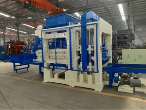 QT 8-15 Automatic Hydraulic Brick Making Machine Hot-selling Machine In 2024