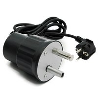 Moteur de tournebroche pour barbecue électrique 220V Noir ODM A-02 Métal Résistant aux UV Étanche Accessoire pour barbecue au charbon de bois