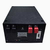 Boîtier métallique vide JKESS16S en stock UE pour batterie LiFePO4 48V 51.2V, boîte de batterie 15kWh pour stockage d'énergie domestique, pack de batteries au lithium avec BMS et écran LCD