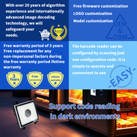 EMT8721A Android 2D Escáner de código de barras 1D Módulo de código QR Escáner PDF417 integrado para gestión de almacenes industriales