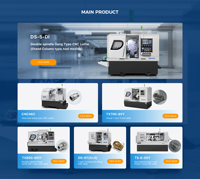 Sistema de control CNC GSK de alta velocidad Máquina de torno automático horizontal China Nueva condición 220V Potencia de procesamiento de metal único