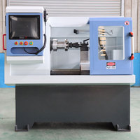 Tour à roues en alliage CNC CK6160Q Tour à roues de chemin de fer CNC