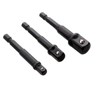 Hex Shank <b>To</b> Square Head <b>Socket</b> <b>Adapter</b> Rod With Ball Bearing 1/4 3/8 1/2 Electric <b>Drill</b> Joint - Product Image 4