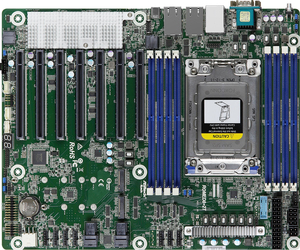 เมนบอร์ดเซิร์ฟเวอร์ ASRock Rack ROMED8-2T EPYC 7003 รุ่นดั้งเดิม รองรับซ็อกเก็ตคู่ SP3 แรม 8 ช่อง DDR4 PCIe 4.0 M2 OCP LAN Asrock Rack Romed - Product Image 2