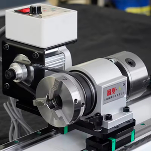 FS-7075D Torno Profesional Horizontal para Tacos de Billar, Máquina de Reparación de Billar con Motor sin Escobillas, Sistema de Doble Carril, Alta Precisión - Product Image 6