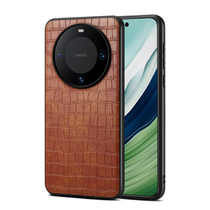 Étui de téléphone antichoc en similicuir crocodile de qualité supérieure Denior, compatible avec la charge sans fil, compatible avec les séries <span class=keywords><strong>HUAWEI</strong></span> Mate80 70 60 P80 P70 - Product Image 3