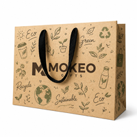 Kit d'affaires promotionnel durable : sac en papier recyclé, bloc-notes, support de téléphone, gourde isotherme avec logo pour le marketing de bureau