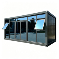 Kits de petites cabanes en bois préfabriquées, conteneurs modulaires en acier, maisons miniatures préfabriquées, conformes aux normes de certification AU NZ US EN