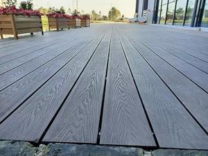 Modern Design Outdoor <span class=keywords><strong>Wpc</strong></span> Vloer Composiet <span class=keywords><strong>Decking</strong></span> <span class=keywords><strong>25Mm</strong></span> Holle Plaat Met Anti-Slip Functie - Product Image 5