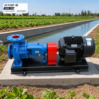 Pompe à eau centrifuge de 6 pouces pour l'approvisionnement en eau des fermes agricoles, équipement de pompage de surface en fonte