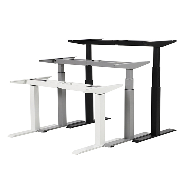 NATE 2B3 Smart Office Dual Motor Standup Electric Standing Adjustable Sit Stand Desk Automatic