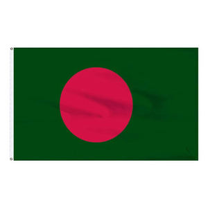 Оптовая продажа новых флагов и баннеров Бангладеш, 100% полиэстер, двусторонняя печать, 3x5 футов - Product Image 1