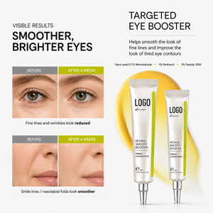 Crema Esencia para el Contorno de Ojos Reafirmante Antiedad, Suaviza las Líneas Finas Visibles, Revitaliza, Ilumina, con Pantenol y Retinol - Product Image 3