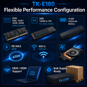 Ordinateurs Portables Personnel et Domestique i3 i5 i7 14 Pouces pour Étudiants Win10/11 - Product Image 6
