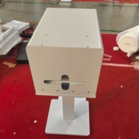 Support d'imprimante portable résistant à l'eau 360-A DNP RX1HS/HITI P525L avec boîtier métallique et bac de récupération de papier intégré