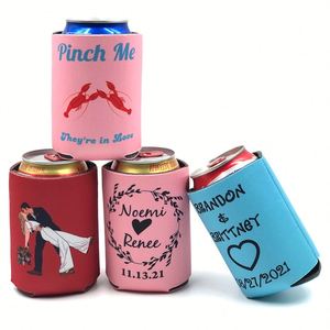 Enfriador de Latas de Neopreno Aislado Personalizado para Eventos de Carnaval, Decoración para Fiestas - Product Image 1