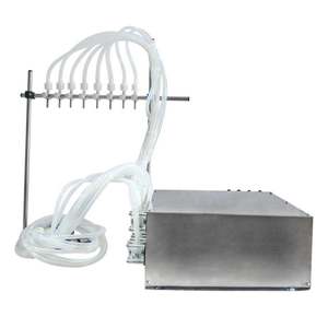 Pompe péristaltique semi-automatique à 8 buses pour le remplissage de liqueurs, miel, lait, huiles comestibles, parfums, eau minérale et boissons - Product Image 6