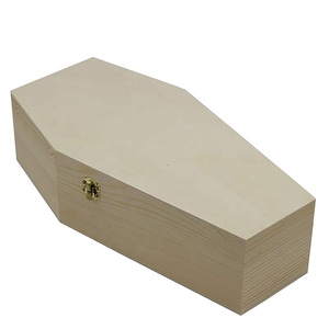 Caja Grande creativa para Halloween, ataúd, anillo con bisagras, caja para mascotas - Product Image 1