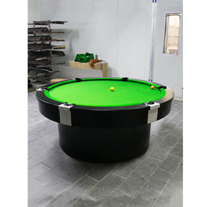 <span class=keywords><strong>Mesa</strong></span> <span class=keywords><strong>de</strong></span> <span class=keywords><strong>billar</strong></span> <span class=keywords><strong>de</strong></span> pizarra <span class=keywords><strong>de</strong></span> mármol con marco redondo <span class=keywords><strong>de</strong></span> madera maciza <span class=keywords><strong>de</strong></span> 9 <span class=keywords><strong>pies</strong></span> y <span class=keywords><strong>8</strong></span> <span class=keywords><strong>pies</strong></span> a la moda - Product Image 2