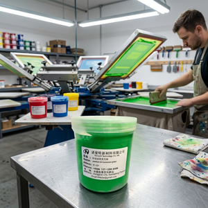 น้ำหมึกพลาสติซอล Nomnat P-103 แบบ 3 มิติ สำหรับงานพิมพ์หนาแบบน้ำมัน สำหรับงานพิมพ์สกรีน 3 มิติบนผ้า จากกวางตุ้ง - Product Image 6