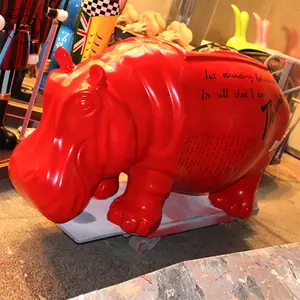 Hippomus mus hayvan şekli fiberglas pu deri salon kanepe sandalye oturma odası için - Product Image 4